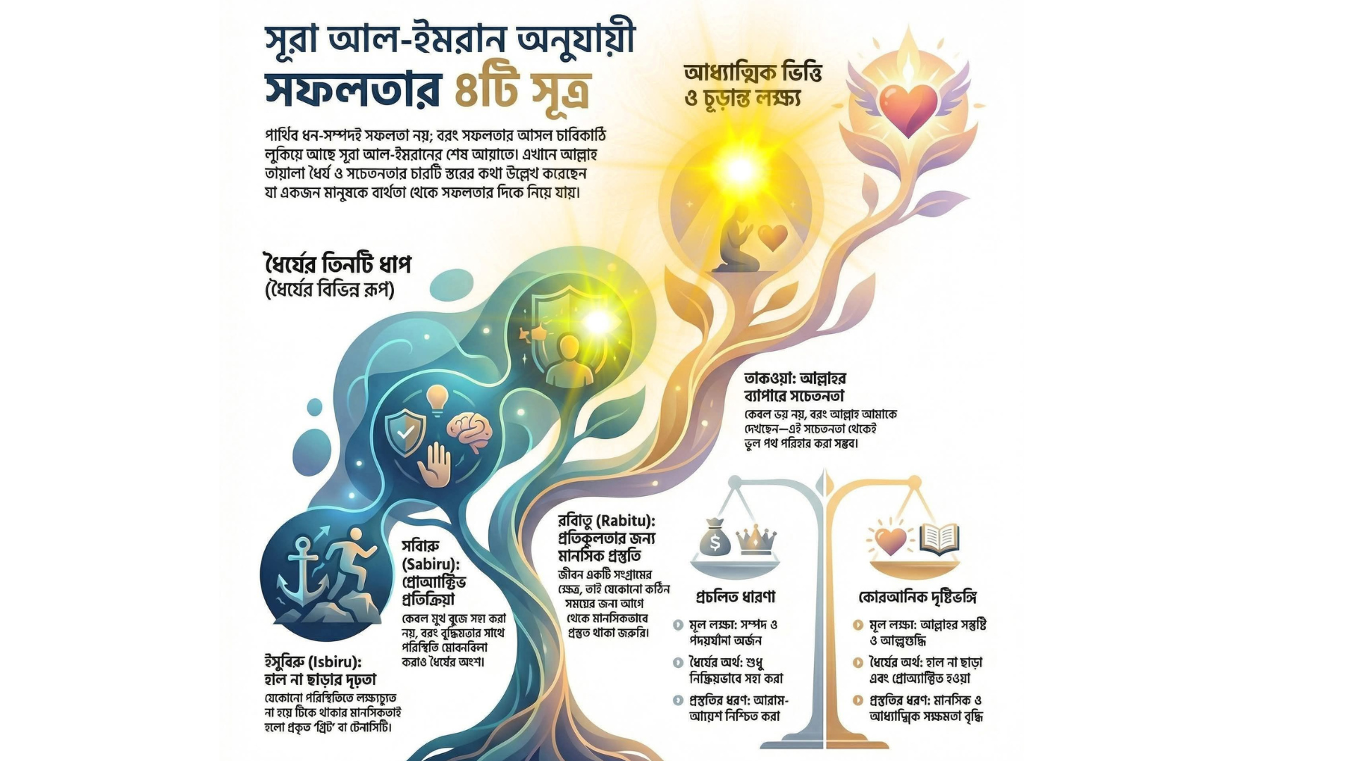 সূরা আল-ইমরানের চারটি সফলতার সূত্র